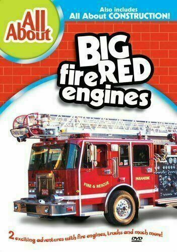 All About:Big Red Fire Engines [DVD] New!