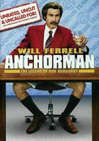 Anchorman: The Legend of Ron Burgundy (Unrated) [DVD] New!