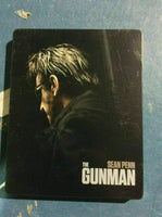 The Gunman - Limited Edition Steelbook [Blu-ray] AS IS!!(h)