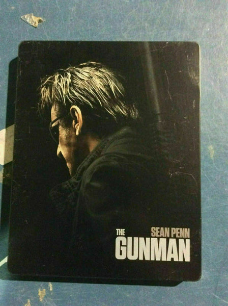 The Gunman - Limited Edition Steelbook [Blu-ray] AS IS!!(h)