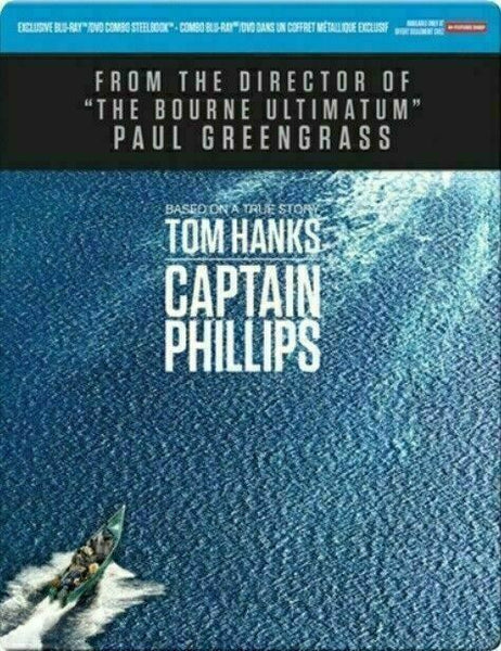 Captain Philips - Limited Edition Steelbook [Blu-ray + DVD] New and Sealed!!