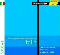 SWR Vokalensemble Stuttgart ~ Verdi, Scelsi, Nono, Pizzetti & Petras [CD] New!!!