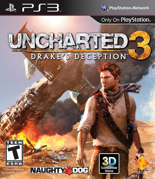 Uncharted 3: Drake's Deception (DISC ONLY) [PS3] Excellent Condition!