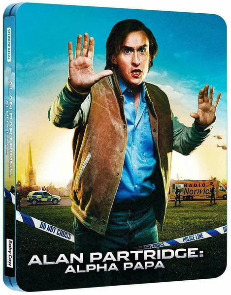 Alan Partridge: Alpha Papa - Limited Ed. Steelbook [Blu-ray] NEW And Sealed!