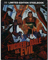 TUCKER & DALE VS. EVIL - Limited Steelbook Edition [Blu-ray] New!