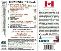 Elements Eternal [CD] New!!