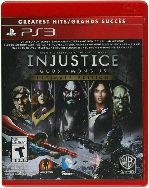 Injustice: Gods Amongst Us [PS3] Very Good Condition!