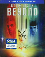 Star Trek: Beyond - Limited Steelbook Edition [Blu-ray - DVD] New!