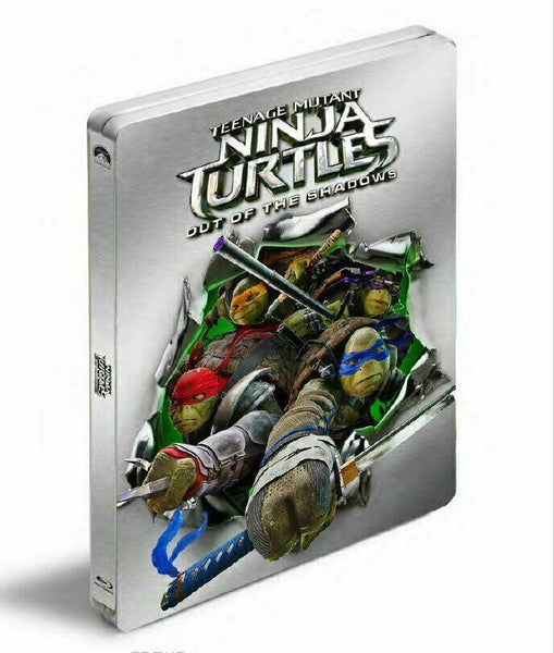 Ninja Turtles : Out of the Shadows  - Ltd Steelbook Edition [Blu-ray - DVD] New!