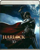 Harlock: Space Pirate - Signed by the Author [Blu-ray+ Blu-ray 3D] New!!