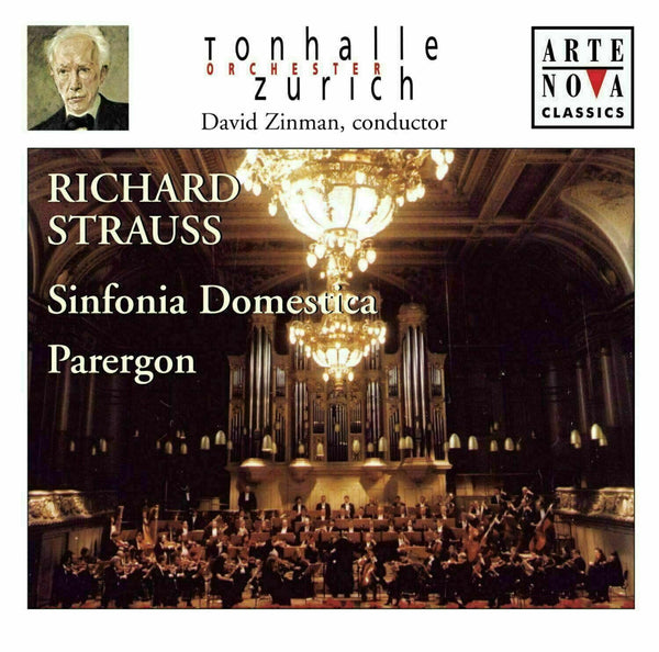 Richard Strauss: Sinfonia Domestica; Parergon [CD] New!!