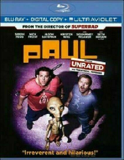 Paul - Unrated + Theatrical [Blu-ray] *Used